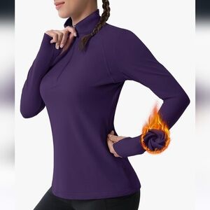 Women's Purple Long Sleeve Top NWT